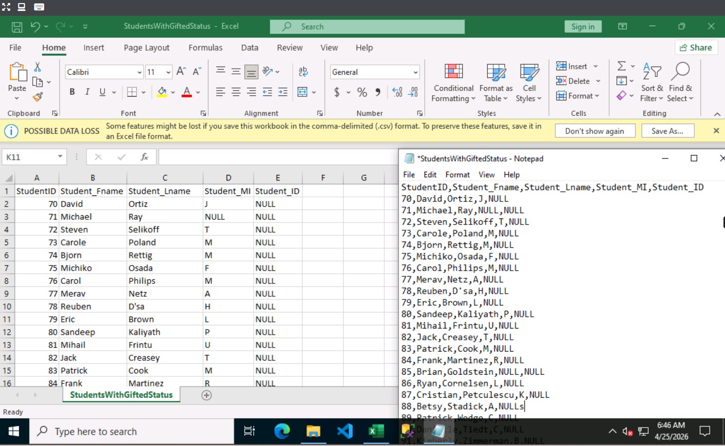 SQL Server Management Studio (SSMS)